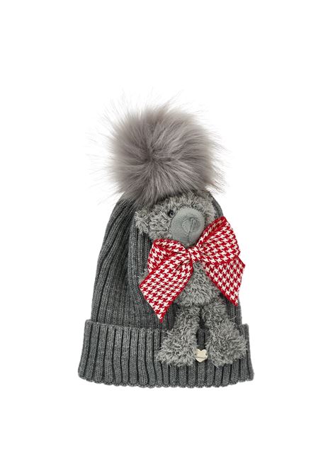 Berretto con pompon MONNALISA KIDS | 19H009 80640031